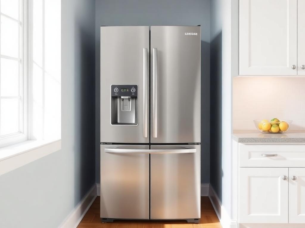 Refrigerador Samsung 14 pies acero